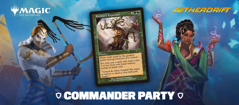 Magic: Aetherdrift Commander Party