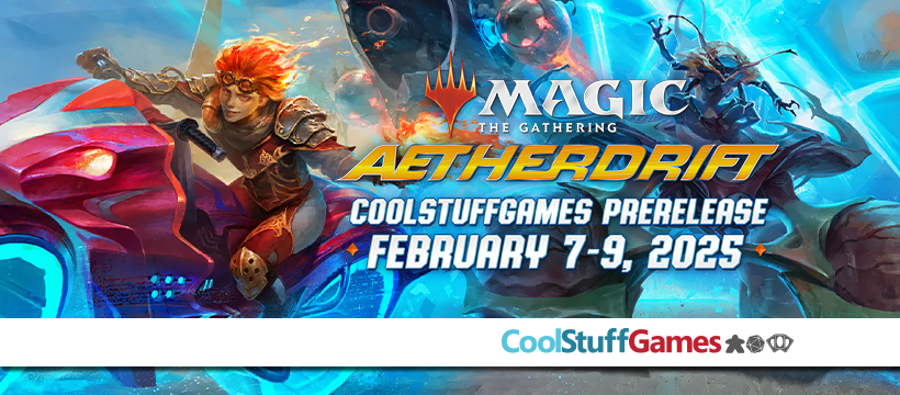 Magic: Aetherdrift 2HG Prerelease Sunday 12PM