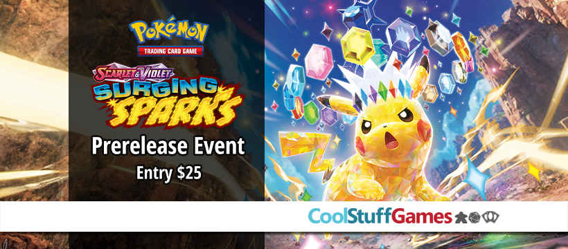 Pokémon: Surging Sparks Prerelease