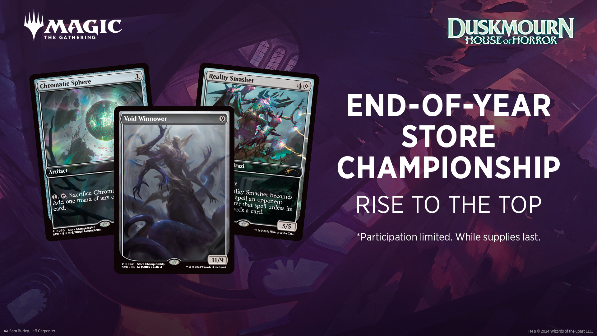 Magic: Duskmourn Standard Store Championship