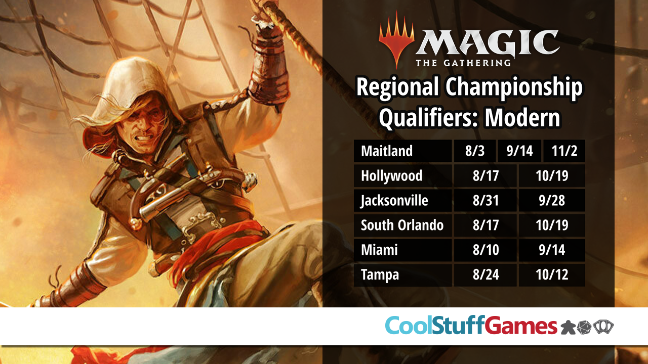 Magic: the Gathering RCQ (2-slot) Modern $500 Store Credit – Round 8