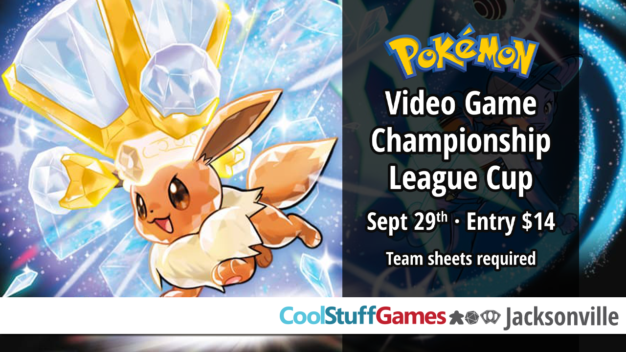 Pokemon VGC League Cup: July-September