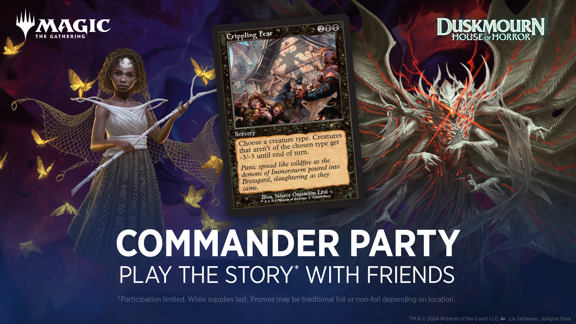 Duskmourn Commander Party