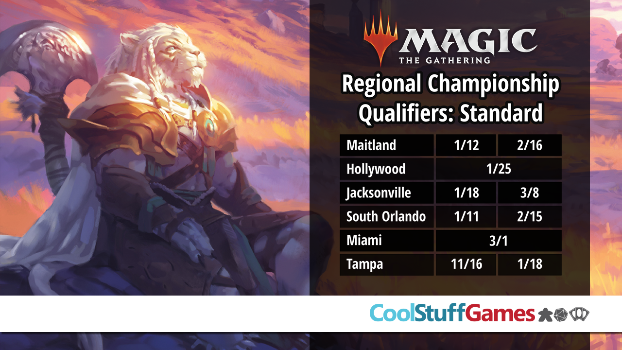 Magic: the Gathering RCQ (2-slot) Standard $500 Store Credit – Round 9