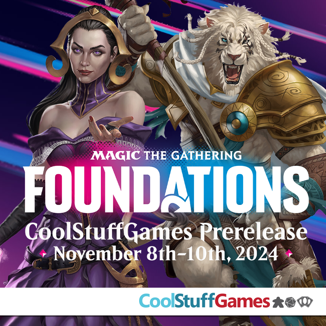 Magic: The Gathering Foundations Prerelease! – Sunday 1PM