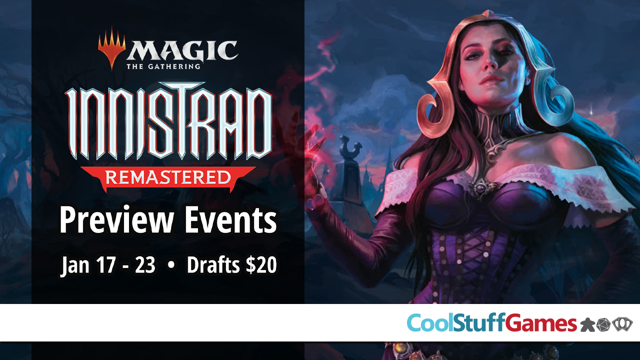 Magic: Innistrad Remastered Draft Preview Event – Miami