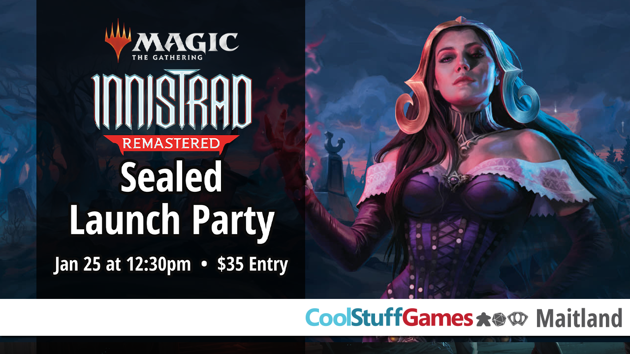 Innistrad Remastered Sealed Launch Party