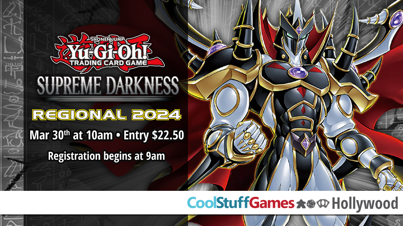 YGO! – Supreme Darkness Regional