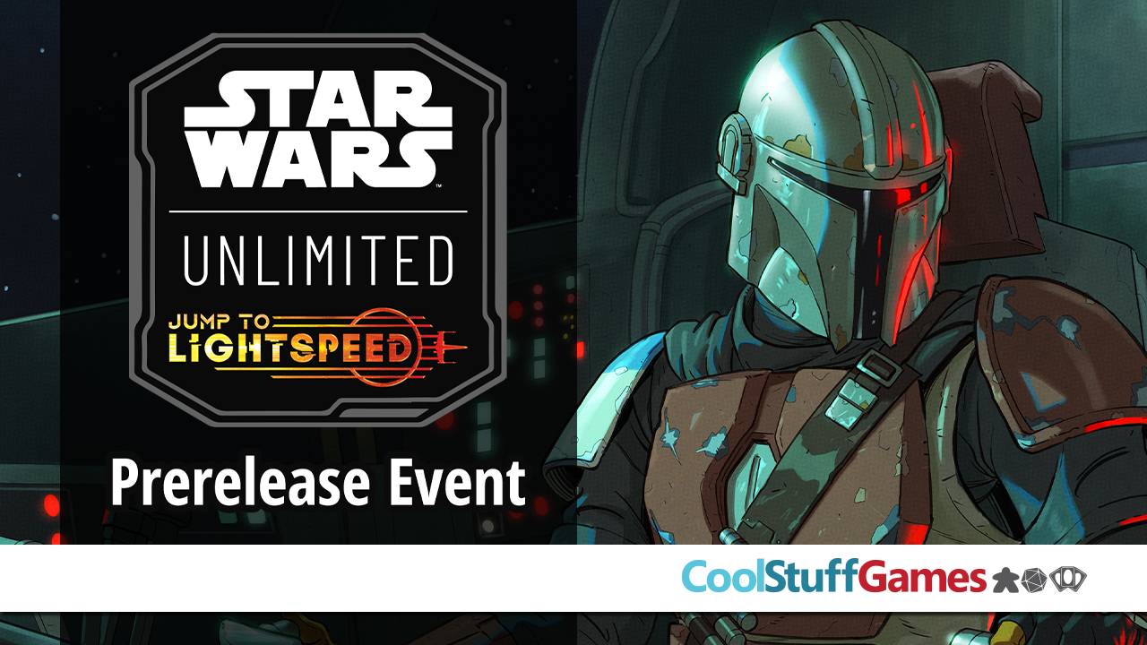 Star Wars Unlimited – Jump to Lightspeed Prerelease!