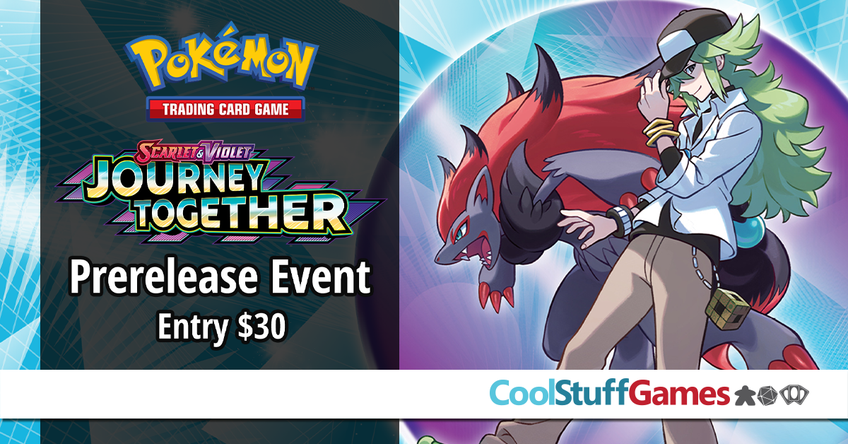 Pokémon Journey Together Prerelease #2 at CoolStuffGames – Miami