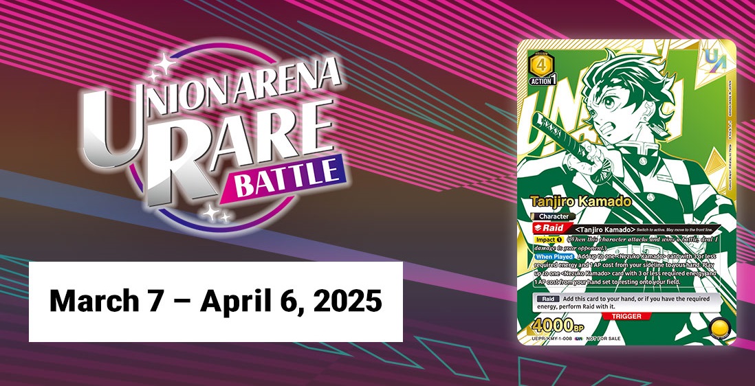 UNION ARENA RARE BATTLE – Demon Slayer at Cool Stuff Games – Miami