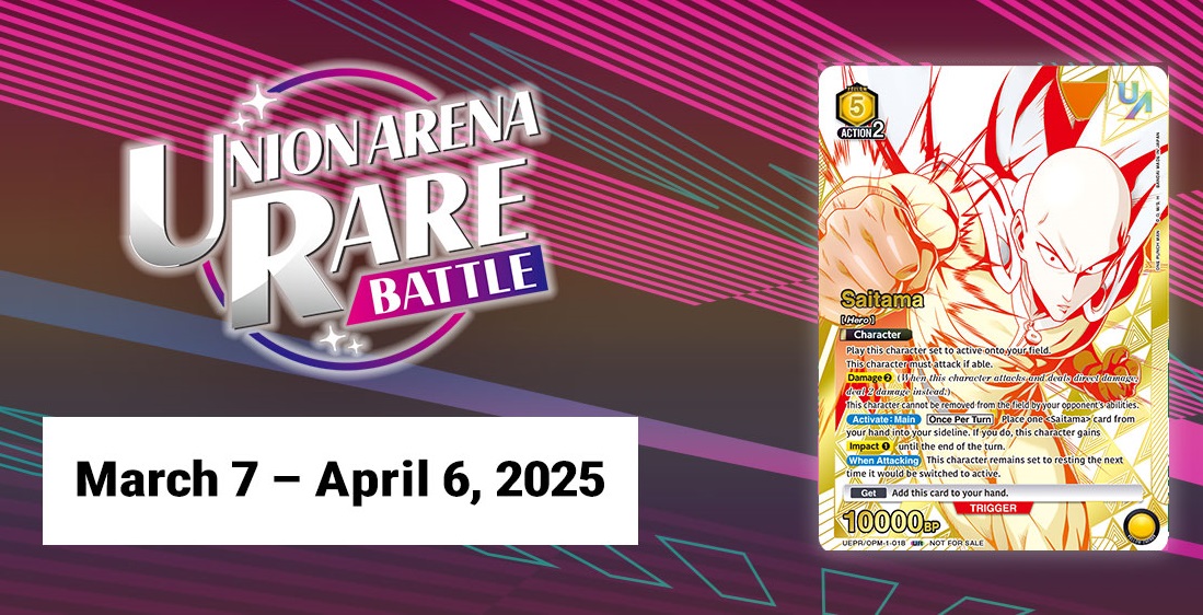 Union Arena Rare Battle One Punch Man